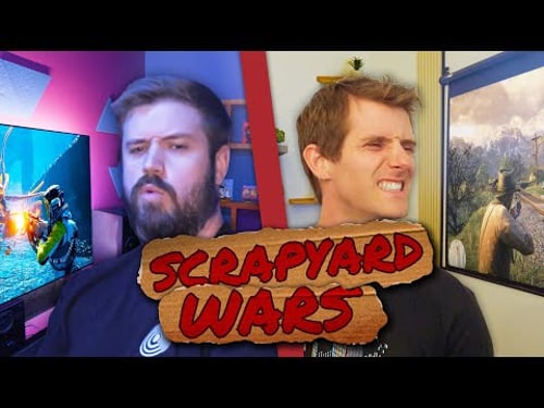 Linus and Luke React to Each Other's Scrapyard Wars Setups