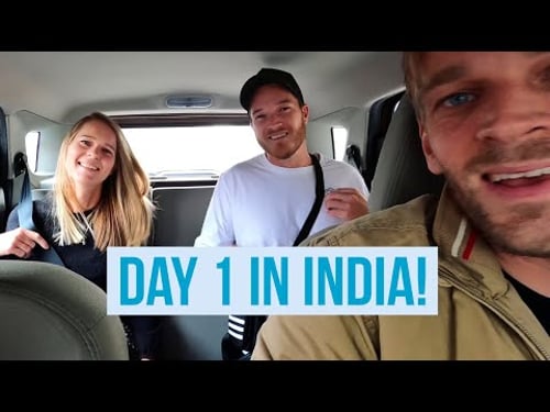 My Sister's First Day in India 🇮🇳 #RockFamily