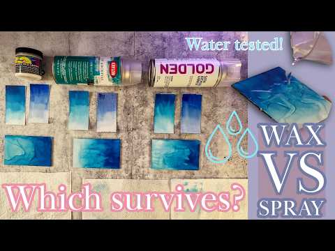 Stop Ruining Your Watercolors: Dorland's Wax vs Spray Varnish