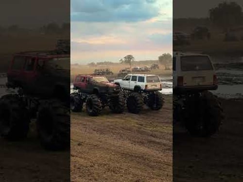 Is that @dexjs ? #megatruck #mudbog #offroad #mud