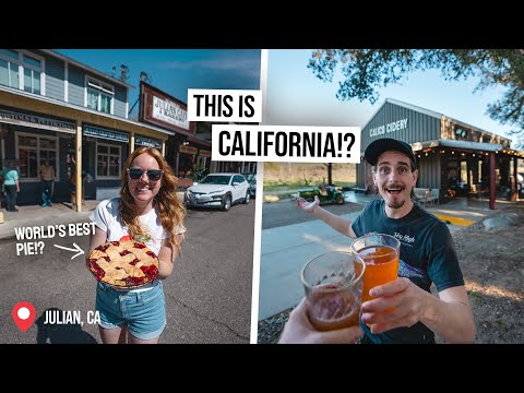 This Town is California’s HIDDEN GEM! 😍 Exploring JULIAN! - Delicious Pie, Insane Nature & WOLVES