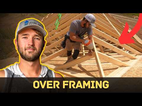 How To Frame An "Overframe" on a Truss Roof
