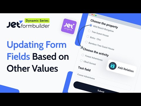 How to Update WordPress Form Fields Based on Other Fields' Values | JetFormBuilder