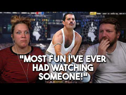 First Time Watching The Iconic Queen Live Aid Performance Reaction
