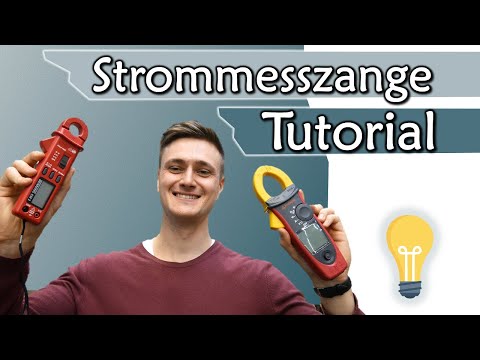 Strommesszange Tutorial, Bedienung und Messungen | Geräte #3