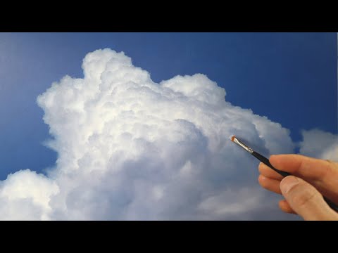How to paint really realistic clouds alla prima
