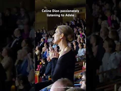 Celine Dion passionate by Adele’s performance