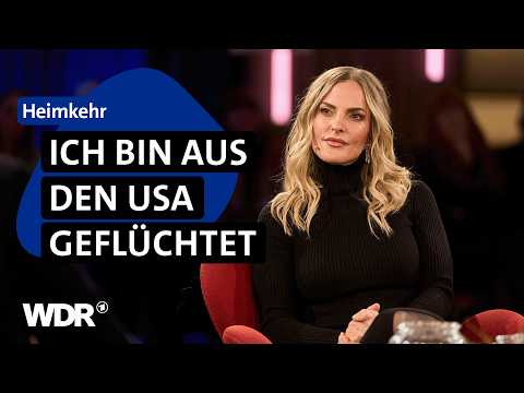 Why singer Sandy Mölling no longer feels safe in America | Cologne Meeting | WDR