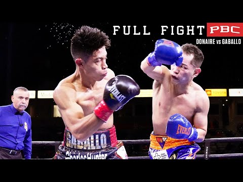Donaire vs Gaballo FULL FIGHT: December 11, 2021 | PBC on Showtime