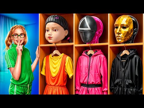 Ze Šprtky na OBROVSKOU Squid Game Panenku v reálném životě!