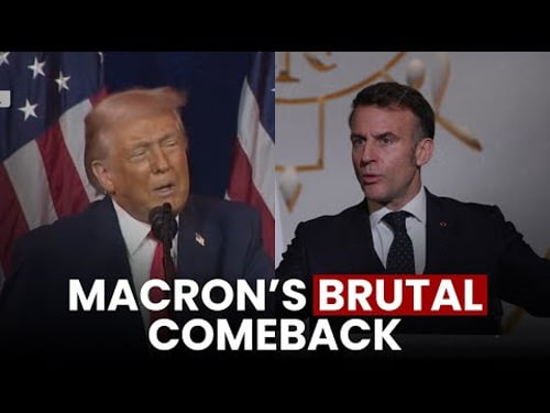 Trump Mocks, Macron Retorts: Watch How French President Hit Back At Donald Trump