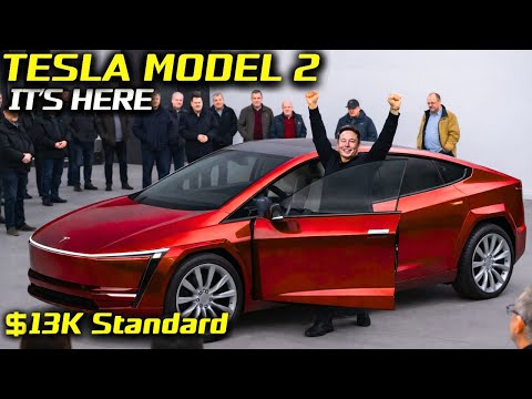 IT’S HERE: New Tesla Model 2 Senior Edition with Tesla Aluminum-Ion Battery (2026)! $15,000