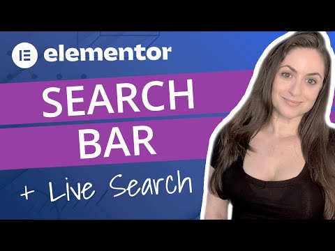 How to Create a Search Bar in Elementor (Live Search and Advanced Options)