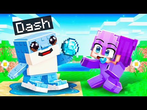 Playing As A Helpful Baby Brainrot in Minecraft…