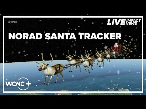 Where is Santa Claus right now? NORAD Santa tracker | LIVE