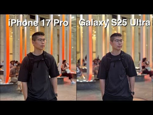 iPhone 17 Pro vs Galaxy S25 Ultra Camera Comparison!