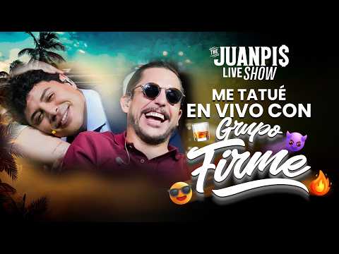 Grupo Firme acabó con todo mi bar en The Juanpis Live Show
