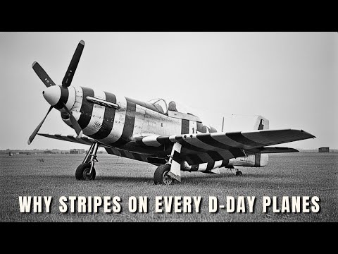 Why America Painted Every D-Day Plane Was Frantically Black and White Stripes in 3 Days?