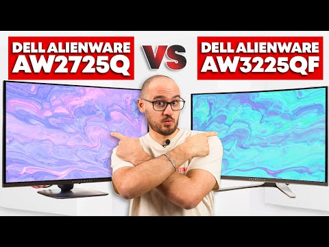 Dell Alienware AW2725Q vs AW3225QF: More Than Just a Size Difference?
