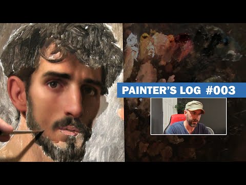 Painter's Log 003: Oil Painting Tutorial, Technique, Tips