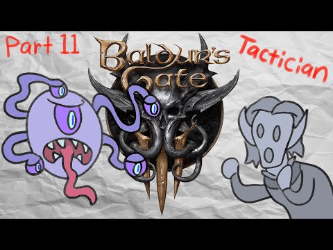 Baldur's Gate 3 - Getting zapped by a floating Eyeball and Plotting a Mushroom Betrayal