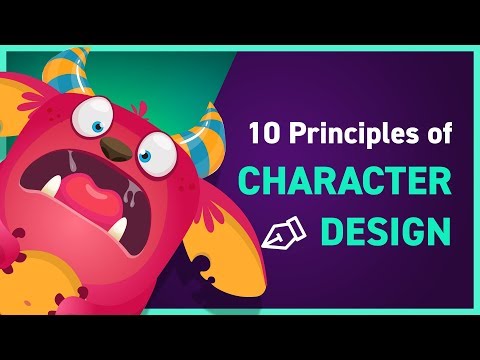 10 Principles of Character Illustration πmonster characters
