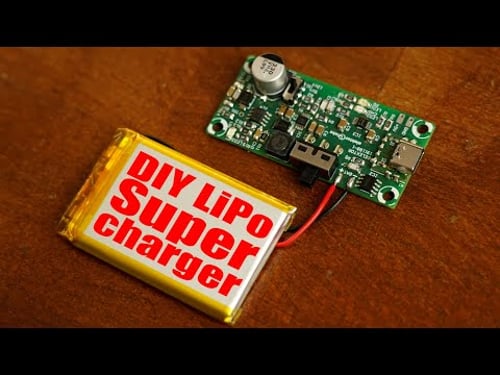 DIY LiPo Supercharger! (Charge, Protect, 5V/12V Boost V2)