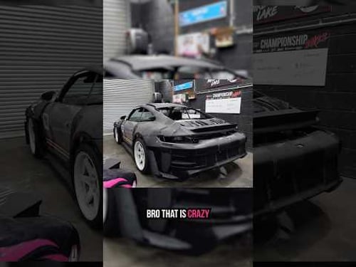 3D printing a Porsche GT3 RS rear bumper! #3dprinting #supercar #porsche