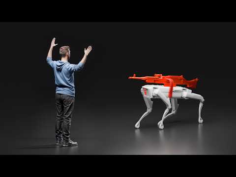 how to disable a robot dog if it attacks you