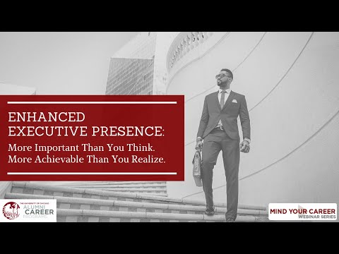 Mind Your Career | Enhanced Executive Presence