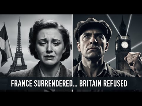 France Surrendered... Britain Said NO - What French People Said Next Will Shock You (1940)