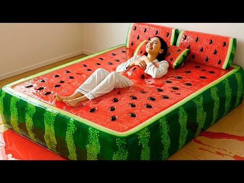 Which Crazy Bed Would You Choose? 🍉🛌 | The Ultimate Satisfying Oddly Asmr Experience