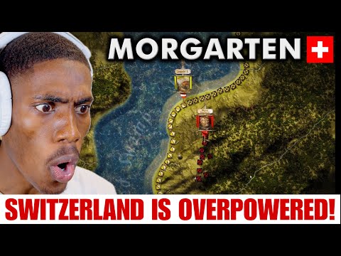 American Reacts to The Rise of the Swiss || Battle of Morgarten