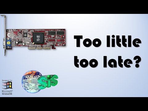 SIS 315E - 2001 Low-End GPU - Contender or Pretender? 98SE Retro Test & Comparison