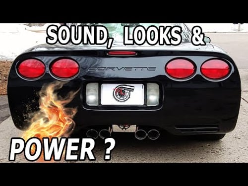 C5 Corvette AXLE BACK Exhaust Upgrade! (Watch Before YOU BUY!)