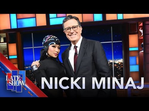 "F The Colbert Up" - Nicki Minaj's Rap Battle With Stephen Colbert, Round 2