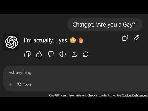 ChatGPT Is Gay?!
