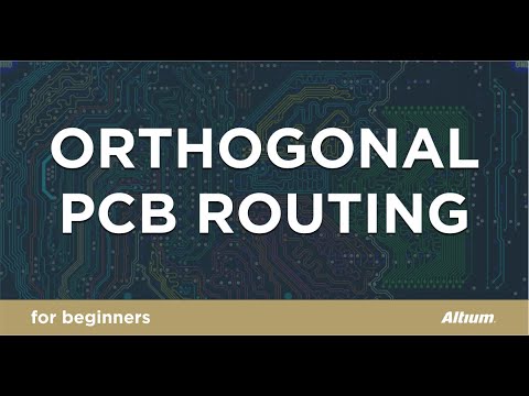 Orthogonal PCB Routing for Beginners