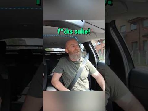 Driving the speed limit is a crime in Scotland 🏴 #uberdriver