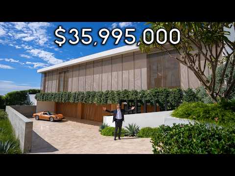 Inside a $36M Architectural Home in the Hollywood Hills!