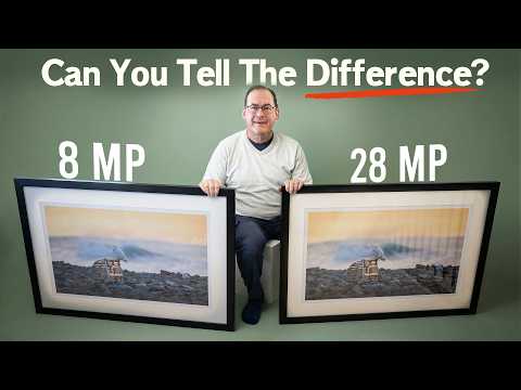 How many PIXELS PER INCH do you need to make large prints? Real world results!