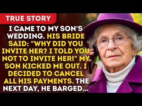 I Came To My Son's Wedding. His Bride Said: "Why Did You Invite Her? I Told You Not To Invite Her!"