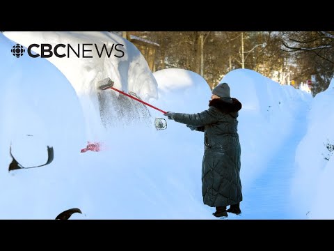 After Toronto sees nearly 60 cm of snow, winter storm moves east toward Atlantic Canada