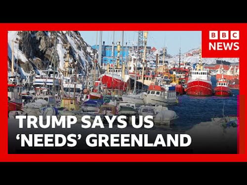 US needs Greenland for National Security, President Trump says | BBC News