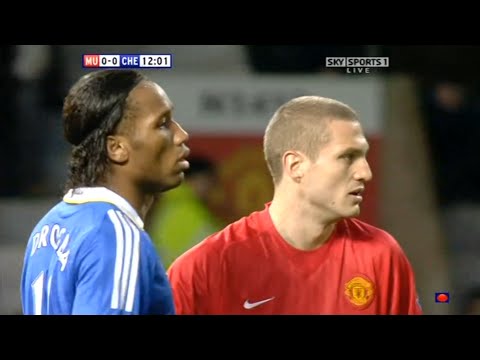 The day Nemanja Vidic showed Drogba, who is the boss!