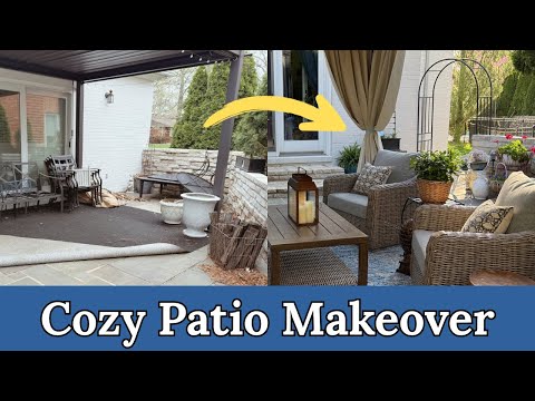 From Cold to COZY: My Best Ever Patio Makeover!