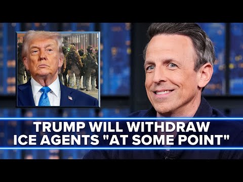 Trump Says He'll Withdraw ICE Agents from Minneapolis "At Some Point"