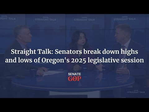 Senators break down highs and lows of Oregon's 2025 legislative session