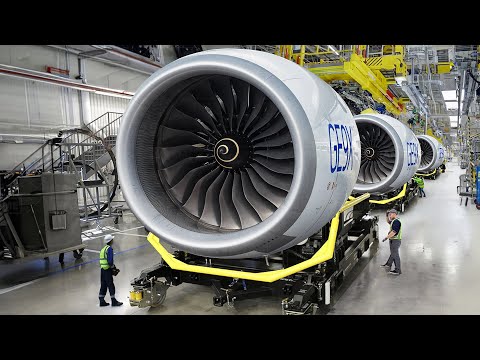How They Produce World's Largest Engines Ever Produced