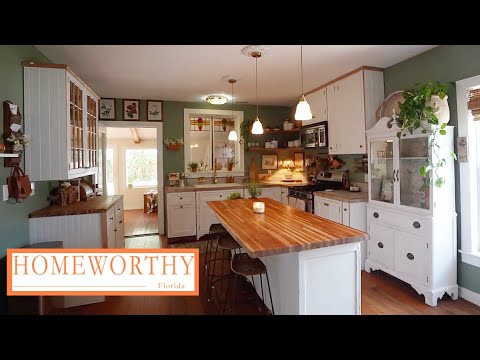 FLORIDA HOUSE TOUR | A Moody Florida Cottage Full of Handmade Furniture and DIYs